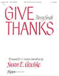 Give Thanks Handbell sheet music cover